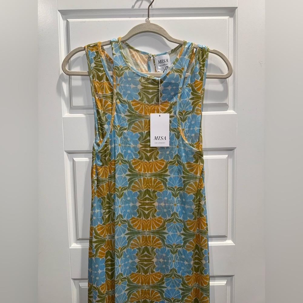 Misa Los Angeles FERNANDA DRESS - CITRUS‎ SLICE